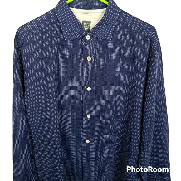 Eleventy First Class Mens Long Sleeve Button Down Shirt Size XXL - Picture 3 of 7